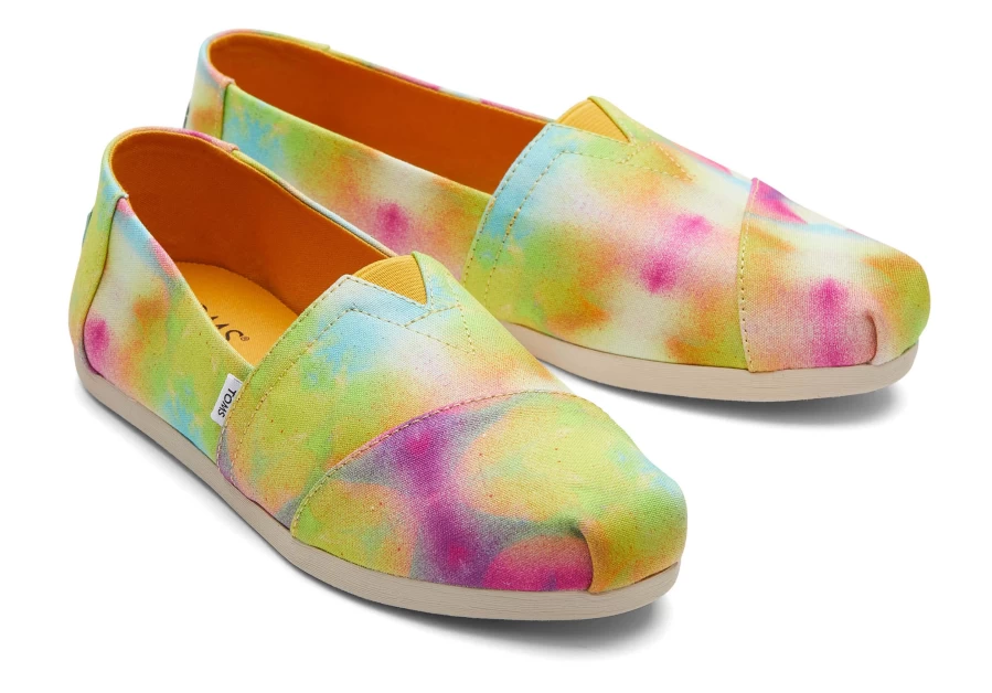 TOMS Alpargata Multi Mango Botanical Print Espadrille Shoes