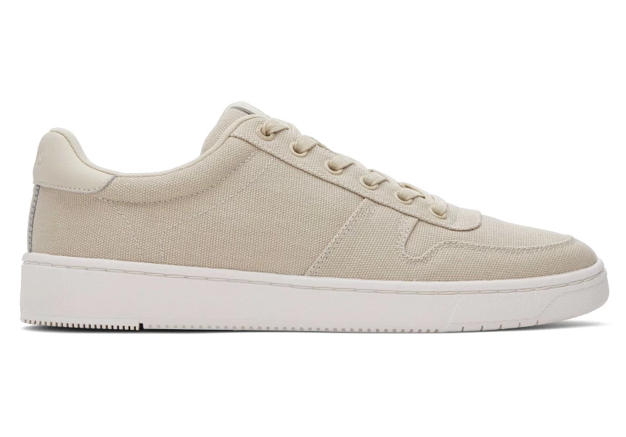 TOMS Trvl Lite Fog Court Cream Canvas Sneaker for Men & Women