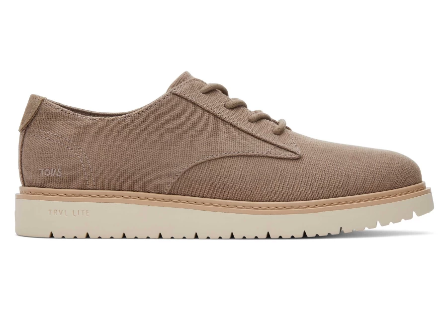 TOMS Dune Navi Trvl Lite Heritage Canvas Slip-On Dress Shoes for Men
