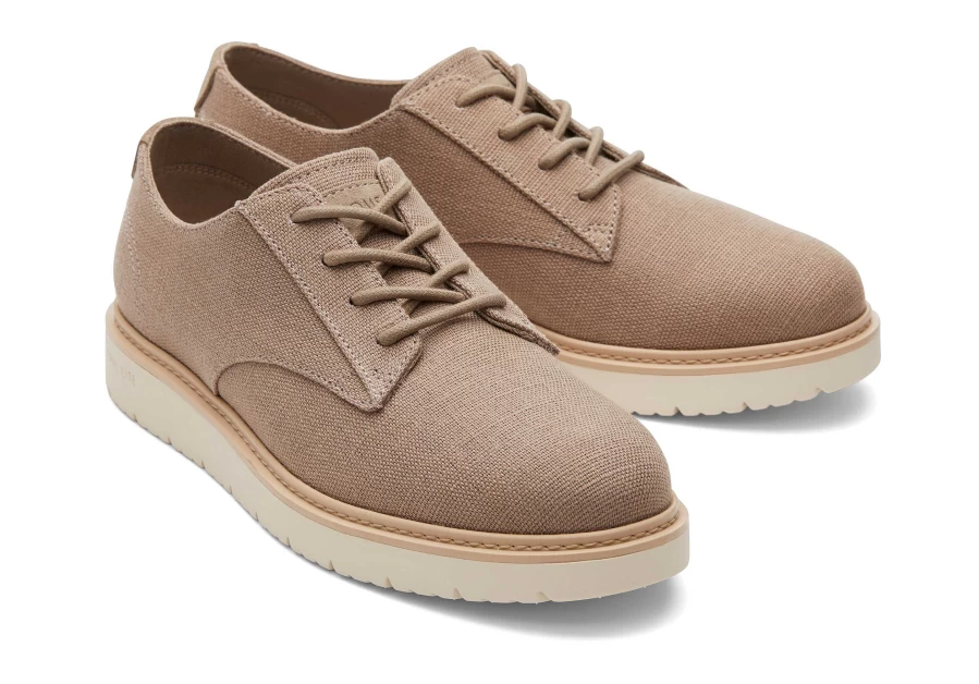 TOMS Dune Navi Trvl Lite Heritage Canvas Slip-On Dress Shoes for Men