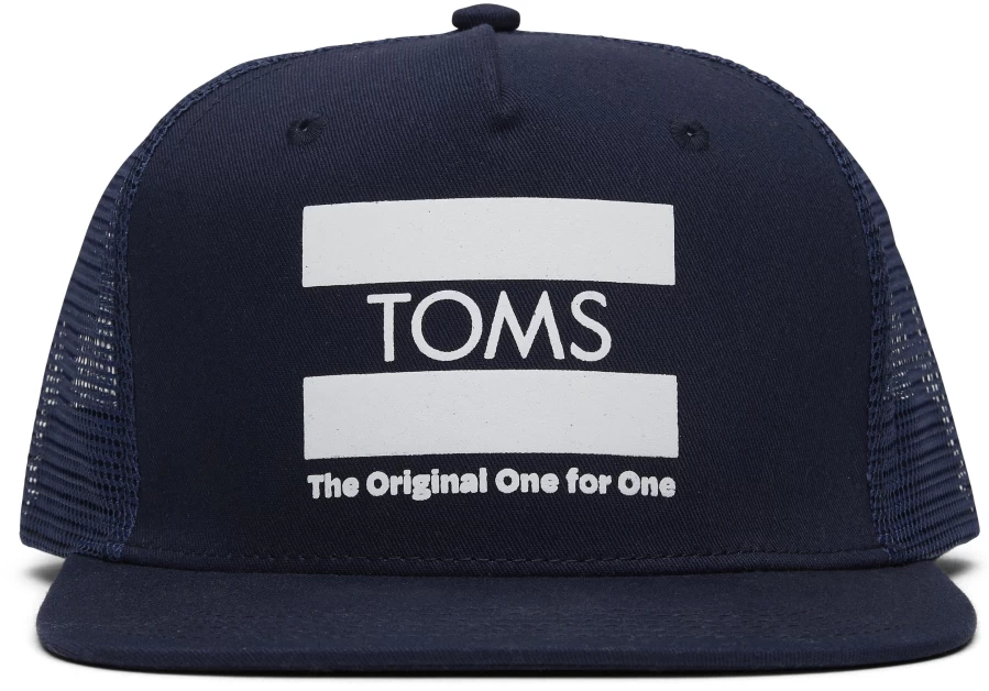 TOMS Original One For One Trucker Hat - Adjustable Snapback Cap for Men & Women