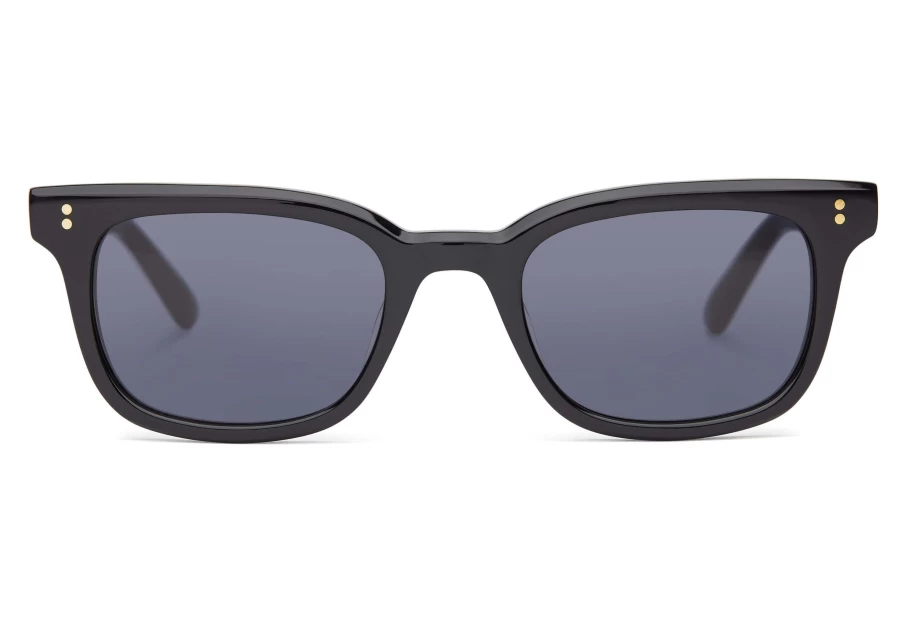 TOMS Black & Grey Tortoise Handcrafted Sunglasses – Ashtyn Style