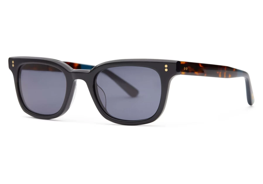 TOMS Black & Grey Tortoise Handcrafted Sunglasses – Ashtyn Style