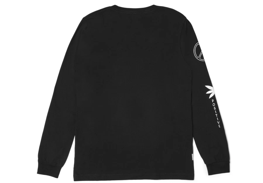 TOMS Black Multi Graphic Long Sleeve T-Shirt for Men & Women