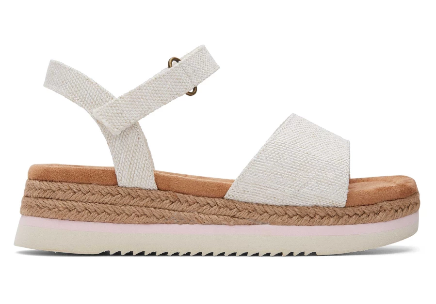 TOMS Youth Diana Kids Shoes in Natural | Comfortable & Stylish Casual Footwear