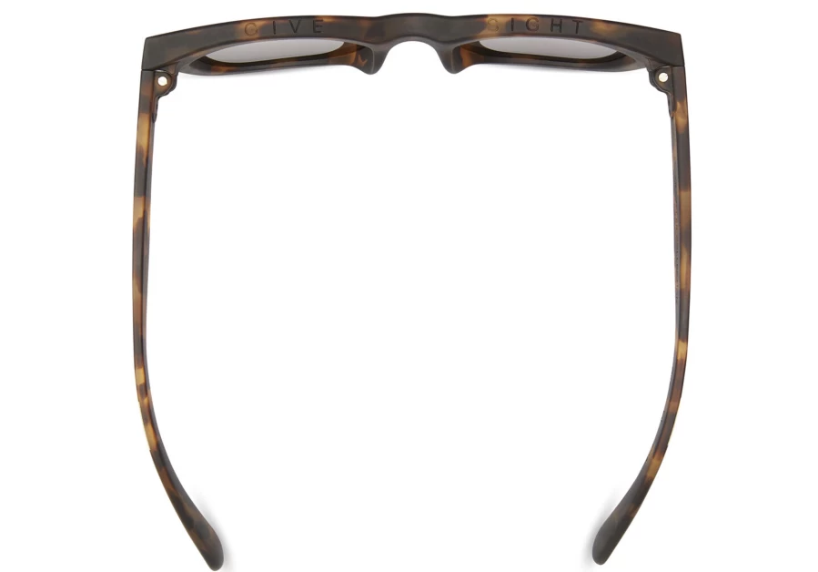 TOMS Matte Blonde Tortoise-Olive Gradient Polarized Sunglasses – Paloma Traveler Tortoise Frame