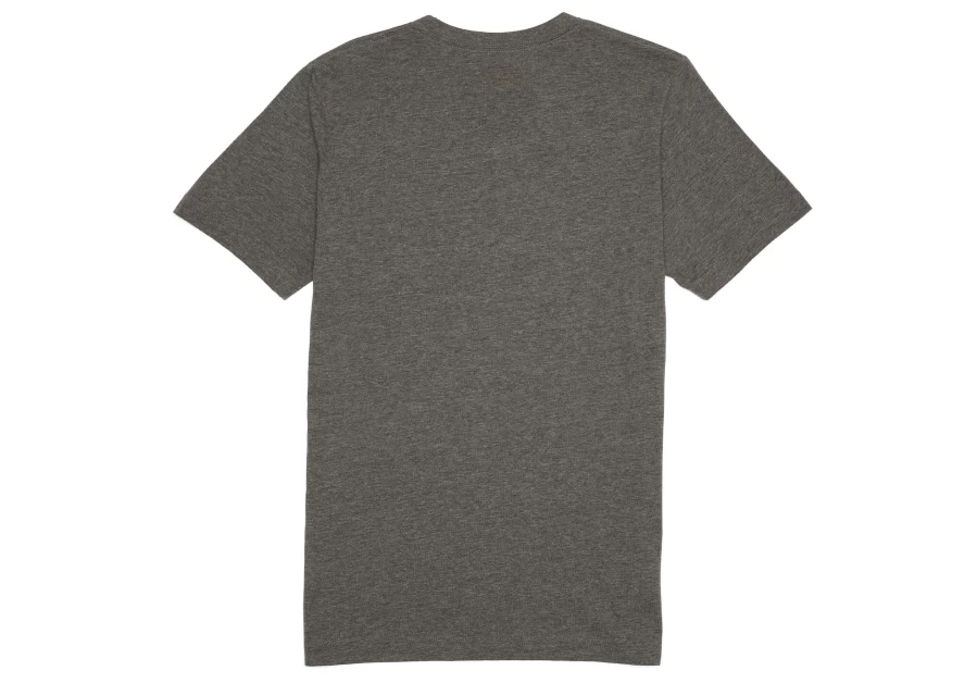 TOMS Dark Heather Grey Short Sleeve Logo Crew Neck T-Shirt for Men & Women