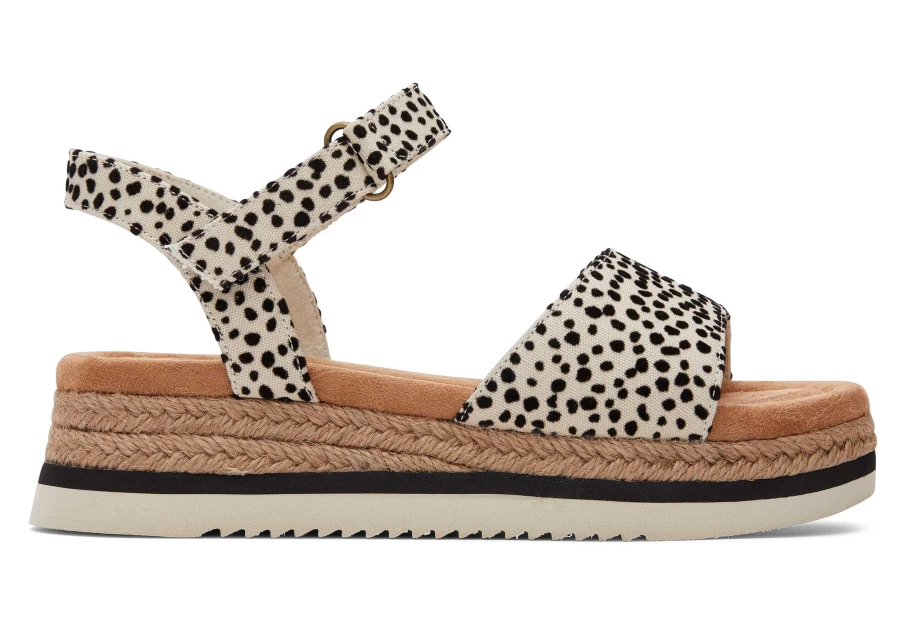 TOMS Youth Diana Kids Shoe in Mini Cheetah Print - Lightweight Comfortable Sneakers for Boys & Girls