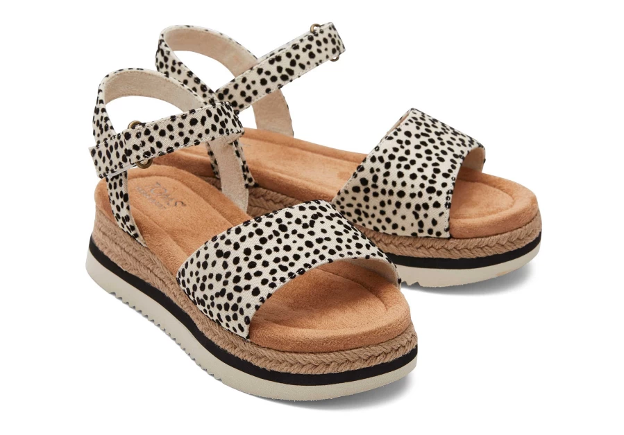TOMS Youth Diana Kids Shoe in Mini Cheetah Print - Lightweight Comfortable Sneakers for Boys & Girls