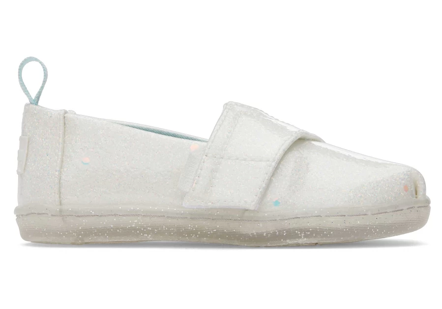 TOMS Confetti Glitter Alpargata Shoes for Toddlers - Sparkly Comfort for Kids