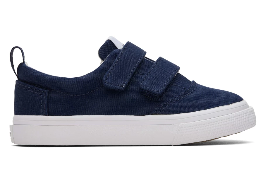 TOMS Navy Double Strap Sneakers - Fenix Comfortable Casual Shoes for Men & Women