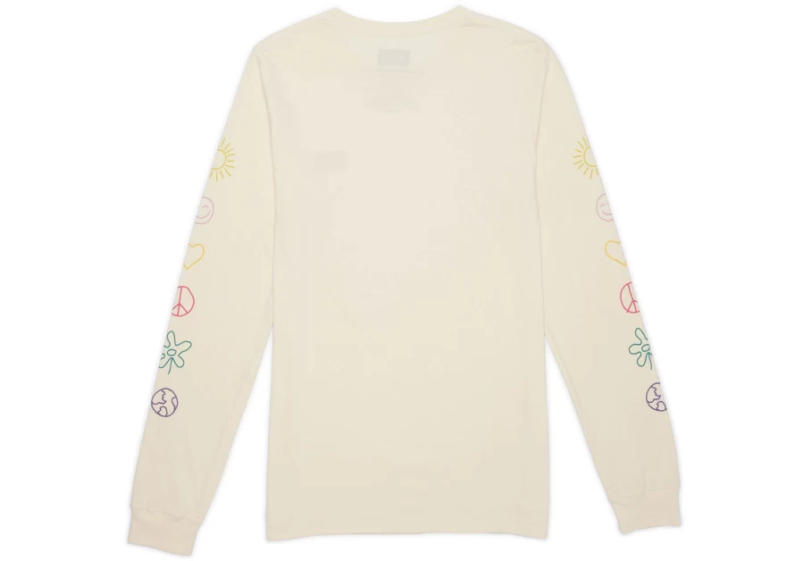 TOMS Men's Long Sleeve Logo T-Shirt - Iconic Brand Tee with Signature Design