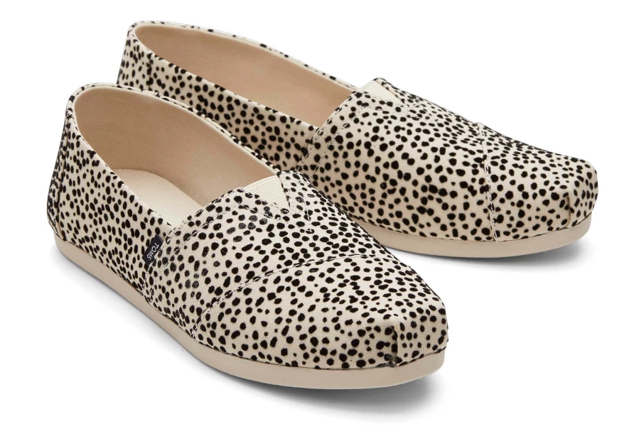TOMS Alpargata Mini Cheetah Espadrille Shoes for Women
