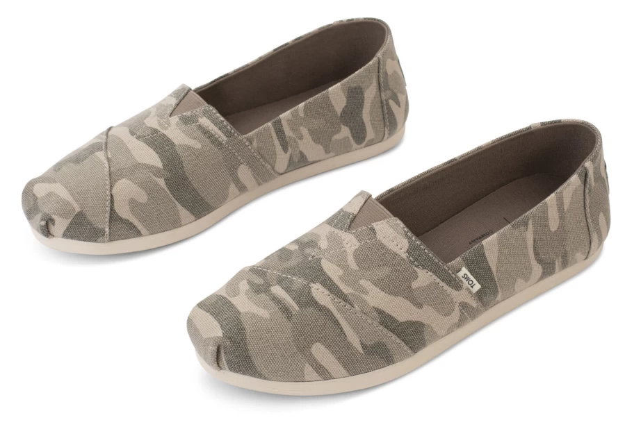 TOMS Camo Alpargata Shoes - Classic Comfort & Stylish Design