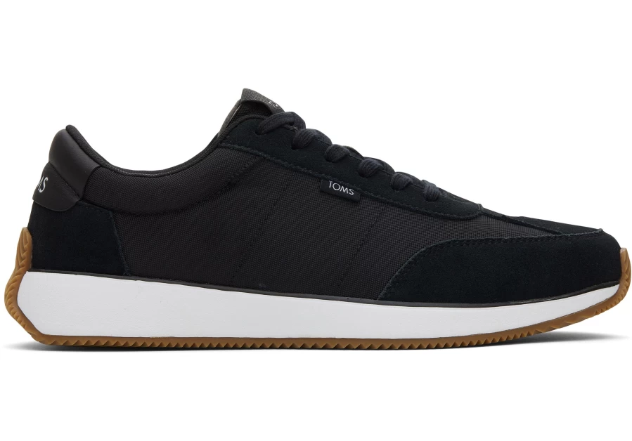 TOMS Men's Black Wyndon Jogger Sneaker - Comfortable Casual Walking Shoes
