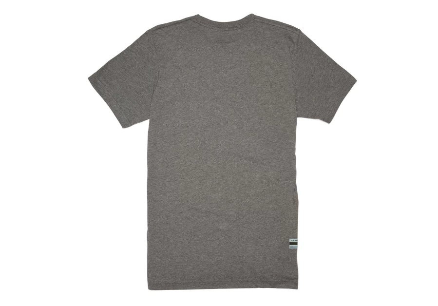 TOMS Grey Short Sleeve Crew Neck T-Shirt for Men & Women