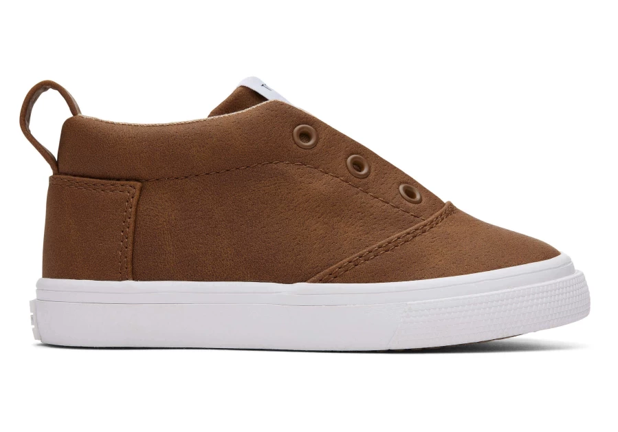 TOMS Toffee Toddler Sneakers for Boys and Girls - Comfortable Brown Kids Shoes
