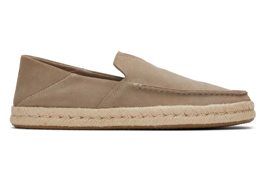 TOMS Dune Suede Rope Loafer - Alonso Casual Slip-On Shoes for Men & Women