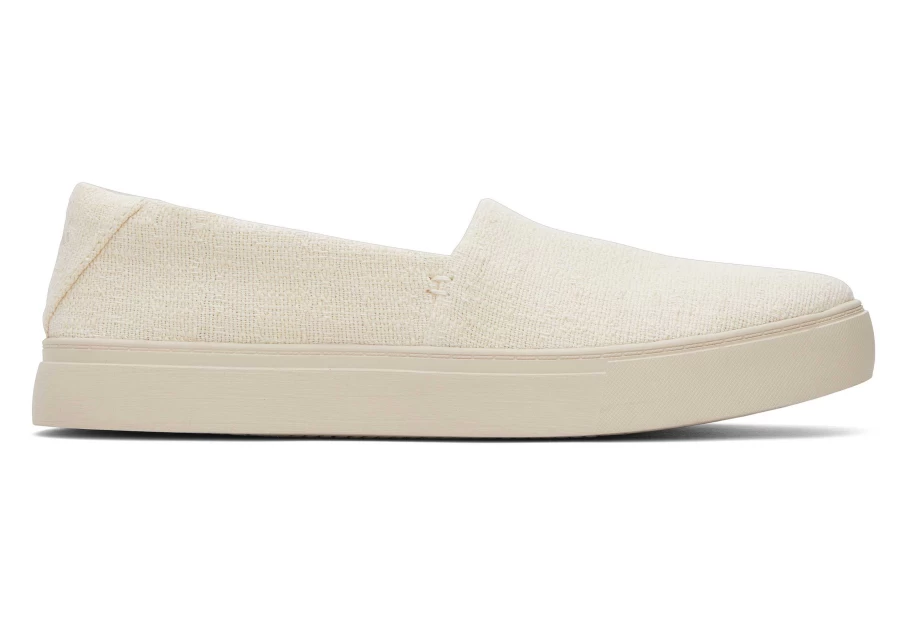 TOMS Natural Kameron Slip-On Comfort Sneakers for Men and Women