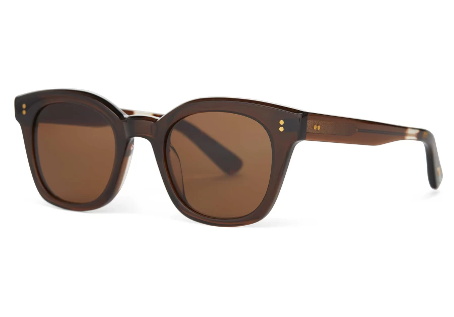 TOMS Rome Handcrafted Sunglasses in Cacao Crystal Brown – Stylish & Durable