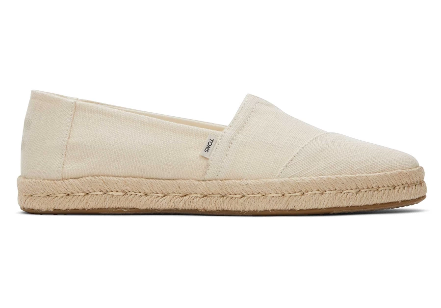 TOMS Natural Alpargata Rope 2.0 Recycled Cotton Espadrille Shoes
